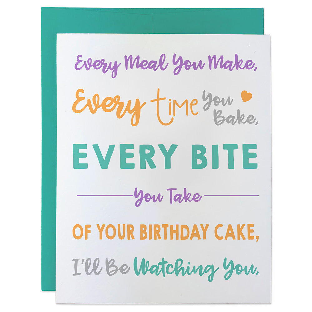 Birthday Pet - Every Bite you Take