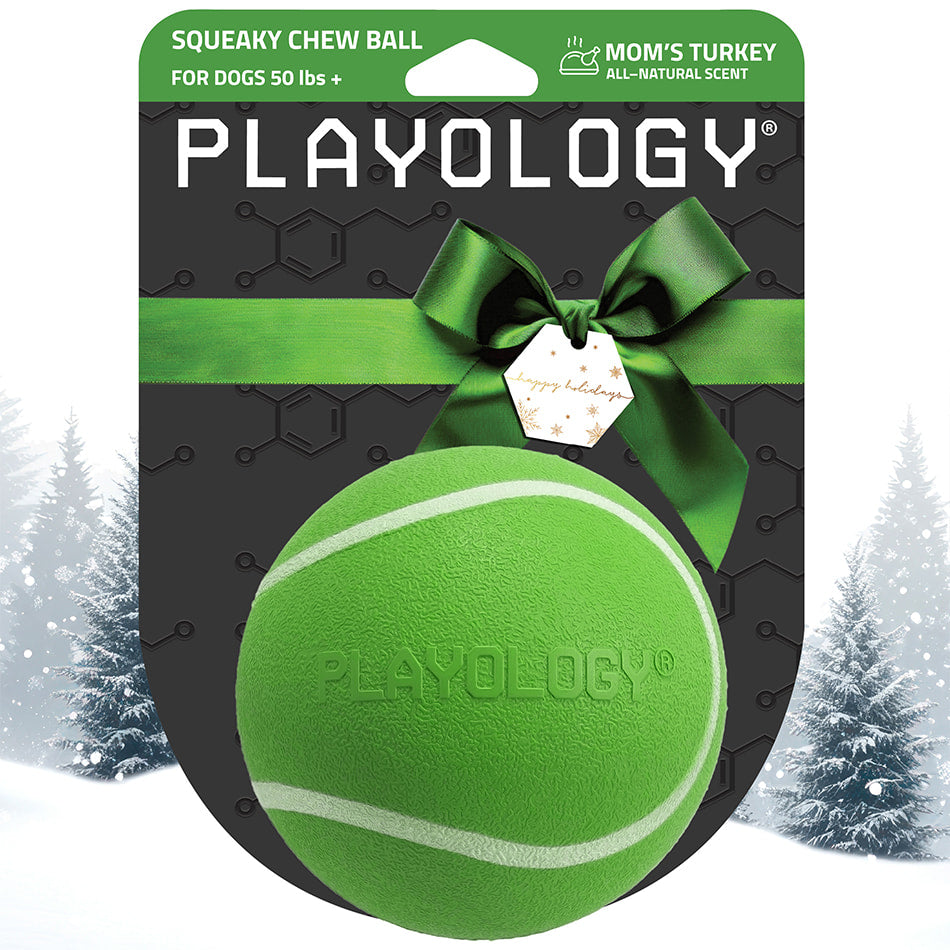 
                  
                    Squeaky Chew Ball | Mom's Turkey
                  
                