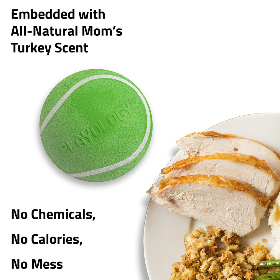 
                  
                    Squeaky Chew Ball | Mom's Turkey
                  
                