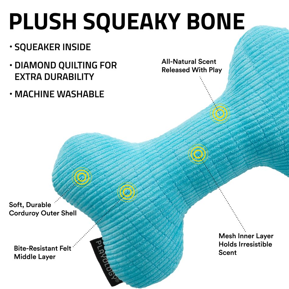 Squeaky Bone Pattern Squeaky Bone – Playology