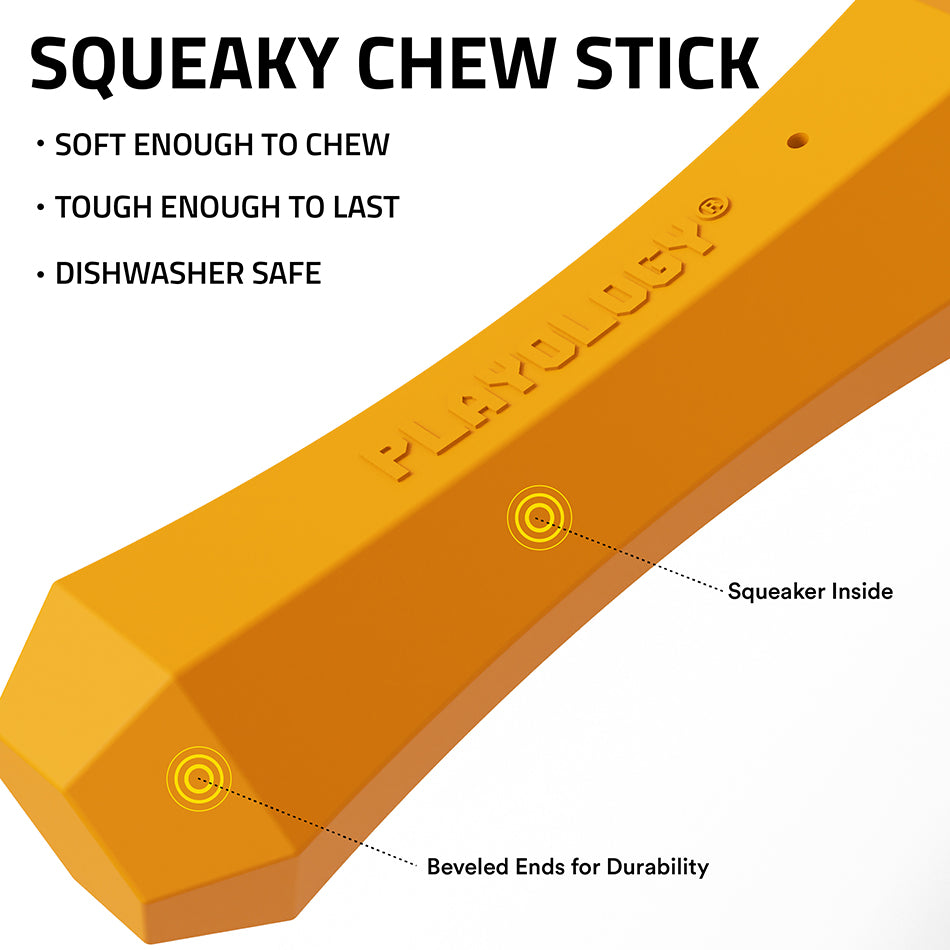 
                  
                    Squeaky Chew Stick | Pumpkin Spice
                  
                