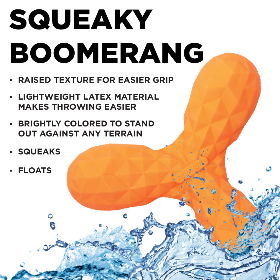 
                  
                    Squeaky Boomerang
                  
                