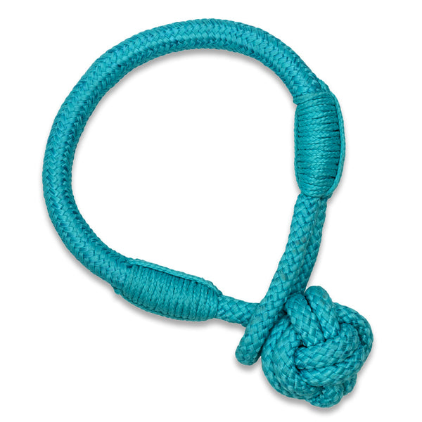 Playology Puppy Tough Tug Knot Peanut Butter Dog Toy, Large