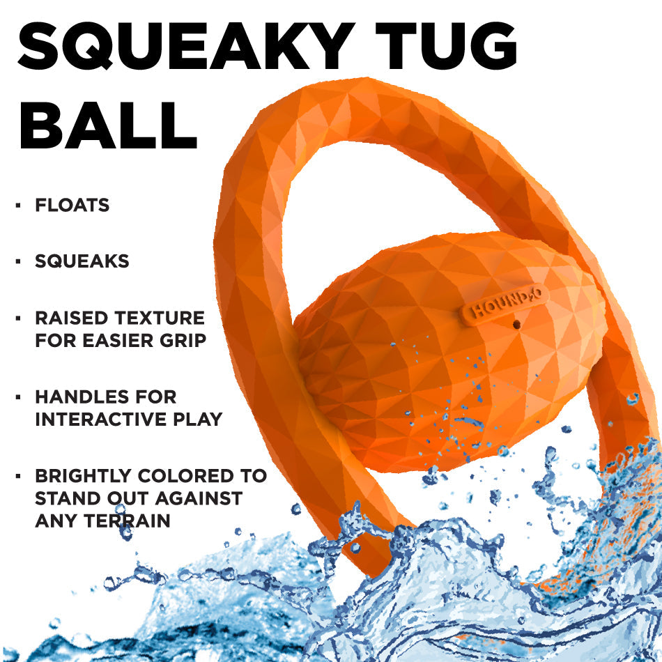 
                  
                    Squeaky Tug Ball
                  
                