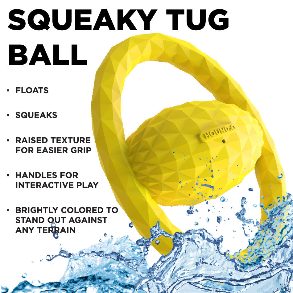 
                  
                    Squeaky Tug Ball
                  
                