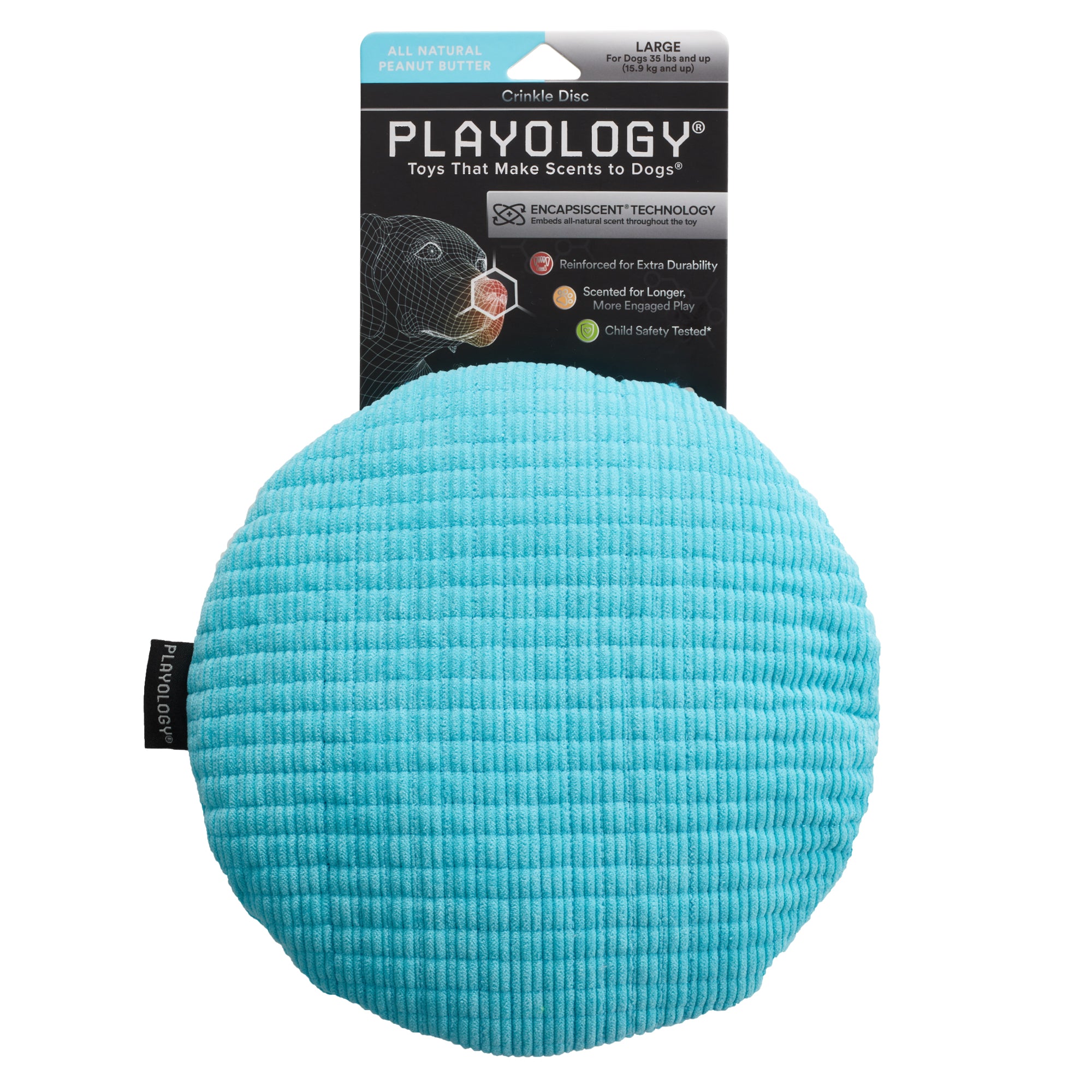 Plush Crinkle Disc Playology